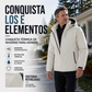 🔥 ¡50% OFF POR TIEMPO LIMITADO! 🧥 Chaqueta Hombre con Capucha Impermeable y Forro de Felpa – Cálida, Cómoda y Resistente al Frío ❄️