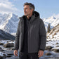 🔥 ¡50% OFF POR TIEMPO LIMITADO! 🧥 Chaqueta Hombre con Capucha Impermeable y Forro de Felpa – Cálida, Cómoda y Resistente al Frío ❄️