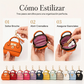 🔥 ¡50% OFF POR TIEMPO LIMITADO! 👜 Llavero de Bolso Mini Forma de Concha – Elegante, Práctico y con Detalles de Lujo ✨