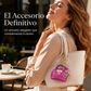 🔥 ¡50% OFF POR TIEMPO LIMITADO! 👜 Llavero de Bolso Mini Forma de Concha – Elegante, Práctico y con Detalles de Lujo ✨