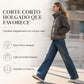 Abrigo de algodón corto de invierno para mujer, con cuello alto, tejido de trenza, diseño de parches, mangas largas, acolchado, grueso y cálido