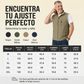 Chaleco informal para hombre con cuello alzado para exteriores