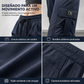 Pantalones cargo de mujer de corte relajado de pernera recta con cintura elástica con cordón y bolsillos utilitarios laterales