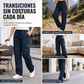 Pantalones cargo de mujer de corte relajado de pernera recta con cintura elástica con cordón y bolsillos utilitarios laterales