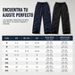 Pantalones cargo de mujer de corte relajado de pernera recta con cintura elástica con cordón y bolsillos utilitarios laterales