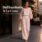 Conjunto de elegancia sin esfuerzo para mujer