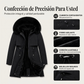 Chaqueta cálida de invierno de media longitud para mujer