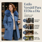 Chaqueta cálida de invierno de media longitud para mujer