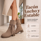 🔥 ¡50% OFF POR TIEMPO LIMITADO! 👢 Botines Mujer de Tobillo con Flecos y Tacón Grueso – Estilo Vaquero, Cómodo y Elegante ✨