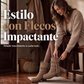 🔥 ¡50% OFF POR TIEMPO LIMITADO! 👢 Botines Mujer de Tobillo con Flecos y Tacón Grueso – Estilo Vaquero, Cómodo y Elegante ✨