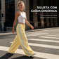 🔥 ¡50% OFF POR TIEMPO LIMITADO! 👖 Pantalón Mujer de Pierna Ancha con Rayas Laterales – Cómodo, Elegante y Estilo Urbano ✨