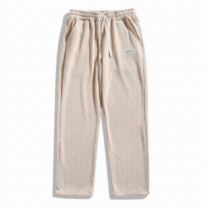 Pantalones de pana rectos holgados para hombre