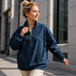 Chaqueta vaquera holgada para mujer