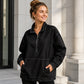Chaqueta vaquera holgada para mujer
