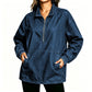 Chaqueta vaquera holgada para mujer