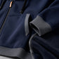 Chaqueta con capucha y cremallera cálida