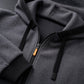 Chaqueta con capucha y cremallera cálida