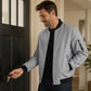 Chaqueta bomber ligera informal para hombre