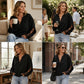 Top para mujer con escote en V y detalle de encaje