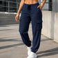 Pantalones jogger cargo holgados para mujer