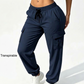 Pantalones jogger cargo holgados para mujer