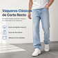 Vaqueros clásicos de pierna recta para hombre