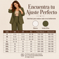 Conjunto de chaqueta de traje de cuello chal y pantalones de pierna ancha para mujer