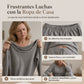 Conjunto casual de 2 piezas para mujer: cárdigan de punto y pantalones de pierna ancha