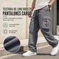 Pantalones cargo casuales de verano para hombre con cordón