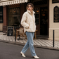 🔥 ¡50% OFF POR TIEMPO LIMITADO! 🧥 Cazadora a Cuadros Mujer de Invierno – Cálida, Cómoda y con Estilo Urbano ✨