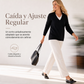 🔥 ¡50% OFF POR TIEMPO LIMITADO! 👚 Jersey Elegante de Doble Capa para Mujer – Cómodo, Favorecedor y Fácil de Combinar ✨