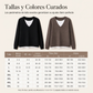 🔥 ¡50% OFF POR TIEMPO LIMITADO! 👚 Jersey Elegante de Doble Capa para Mujer – Cómodo, Favorecedor y Fácil de Combinar ✨