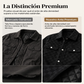 Chaqueta de hombre de ante sintético con patrón de tablero de ajedrez