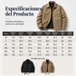 Chaqueta de hombre de ante sintético con patrón de tablero de ajedrez