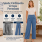 Pantalones de pierna ancha de talle alto para mujer