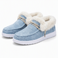 Zapatos de invierno casuales sin cordones para mujer