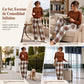 Conjunto de sudadera de cuello redondo informal suave para mujer y pantalones de pierna ancha