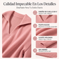 Jersey de punto para mujer con cuello de solapa en V