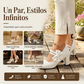 🔥 ¡50% OFF POR TIEMPO LIMITADO! 👠 Zapatos Elegantes de Tacón Grueso para Mujer – Cómodos, Sofisticados y con Detalle de Lazo ✨