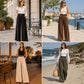 🔥 ¡50% OFF POR TIEMPO LIMITADO! 👖 Pantalones de Pierna Ancha para Mujer – Talle Alto, Elegantes y Favorecedores ✨