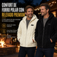 🔥 ¡50% OFF POR TIEMPO LIMITADO! 🧥 Abrigo de Forro Polar Sherpa para Hombre – Cálido, Cómodo y con Estilo Casual ✨