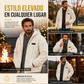 🔥 ¡50% OFF POR TIEMPO LIMITADO! 🧥 Abrigo de Forro Polar Sherpa para Hombre – Cálido, Cómodo y con Estilo Casual ✨