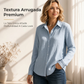 🔥 ¡50% OFF POR TIEMPO LIMITADO! 👚 Blusa Elegante de Manga Larga para Mujer – Textura Crepé, Cómoda y Sofisticada ✨