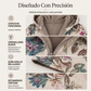 🔥 ¡50% OFF POR TIEMPO LIMITADO! 🍂 Chaqueta Vintage con Capucha y Estampado de Hojas para Mujer – Estilo Único, Cómoda y Perfecta para Otoño ✨