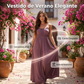 🔥 ¡50% OFF POR TIEMPO LIMITADO! 👗 Vestido de Tirantes con Cordón para Mujer – Corte Favorecedor, Cómodo y Elegante ✨