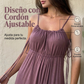 🔥 ¡50% OFF POR TIEMPO LIMITADO! 👗 Vestido de Tirantes con Cordón para Mujer – Corte Favorecedor, Cómodo y Elegante ✨