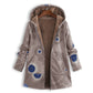 🔥 ¡50% OFF POR TIEMPO LIMITADO! 🍂 Chaqueta Vintage con Capucha y Estampado de Hojas para Mujer – Estilo Único, Cómoda y Perfecta para Otoño ✨