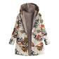 🔥 ¡50% OFF POR TIEMPO LIMITADO! 🍂 Chaqueta Vintage con Capucha y Estampado de Hojas para Mujer – Estilo Único, Cómoda y Perfecta para Otoño ✨