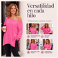 🔥 ¡50% OFF POR TIEMPO LIMITADO! 👚 Top de Hombros Descubiertos para Mujer – Corte Elegante, Cómodo y Estilo Femenino ✨