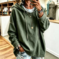 🔥 ¡50% OFF POR TIEMPO LIMITADO! 👖 Sudadera Vaquera con Capucha para Mujer – Estilo Casual, Cómoda y Moderna ✨